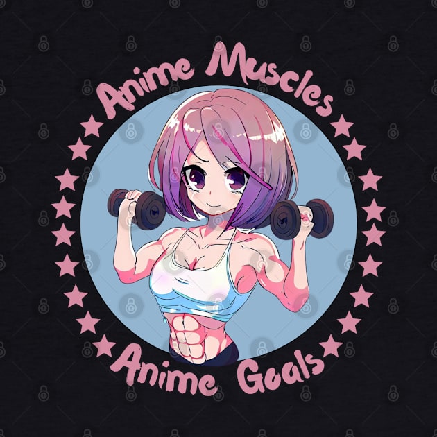 Gym girl Anime Body builder woman by Japanese Fever